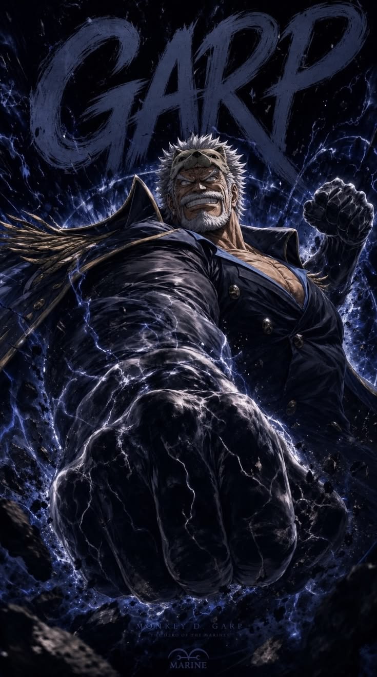 Chân dung trung tướng Monkey D. Garp